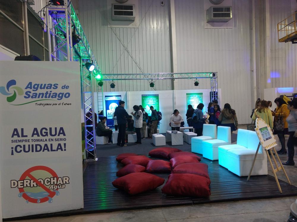 Aguas de Santiago estuvo en la ExpoSantiago 2019